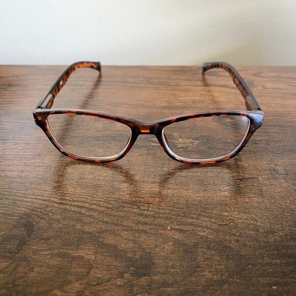 Equate Women's Isis Tort Brown Tortoise Shell Rectangular Frames Only 53-17-145 - Picture 1 of 7
